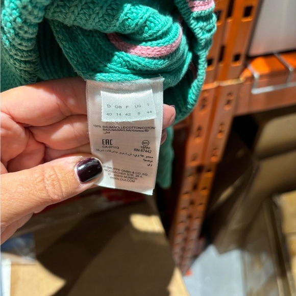 Oui ladies cotton sweater - Picture 4 of 4